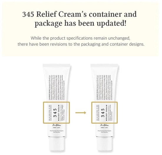 Dr Althea - 345 Relief Cream - 50ml - Acné - Korean skincare - Niacinamide