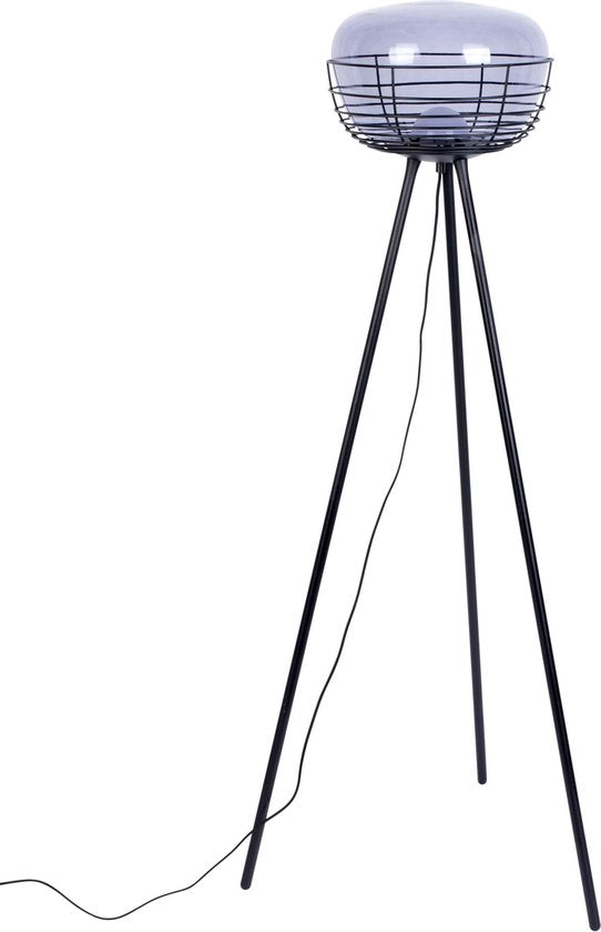 Zuiver Smokey Lampadaire/Standing tripod lamp Black