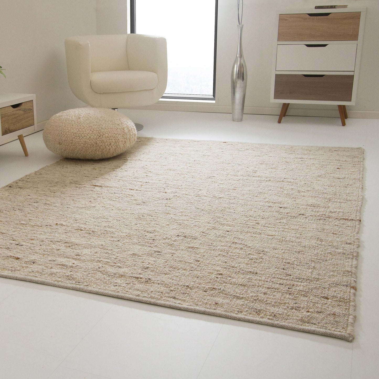 Tapis tissé à la main Steffensmeier Landshut 200 x 290 cm - Beige