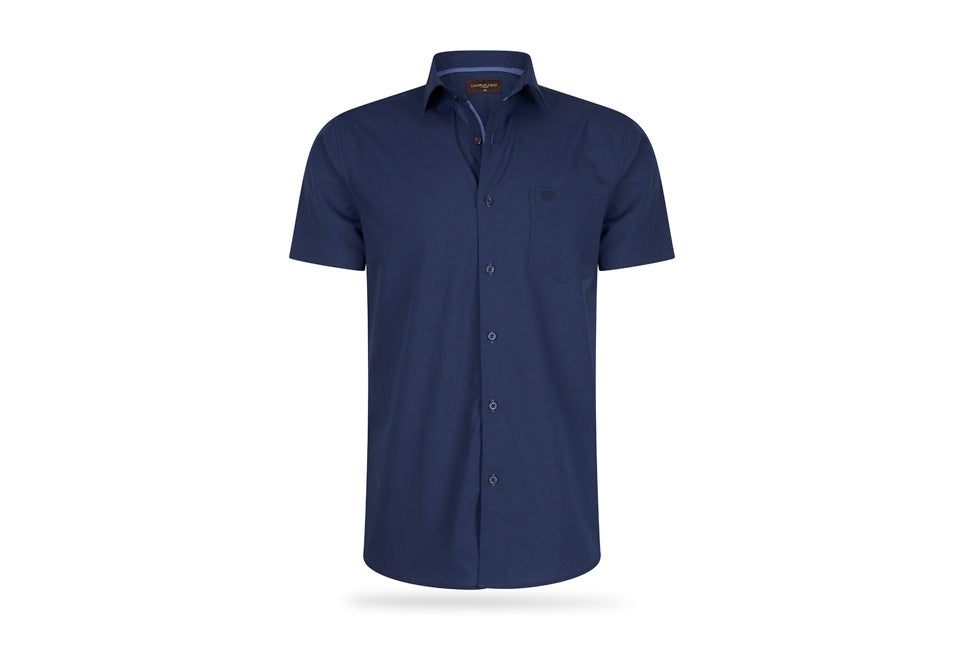 Cappuccino - XL - chemise - Bleu marine