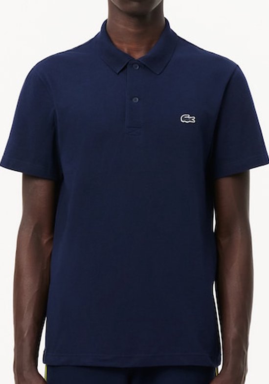 Polo Lacoste respirant bleu foncé (navy) - Taille L - Homme