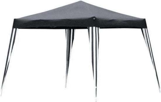 Partytent Easy Up - grijs/antraciet - 3 x 3 m