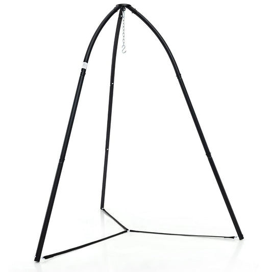 Coast Hanging Basket Stand Black 200 x 218 cm - Support de balançoire en métal lourd avec trépied - Charge utile 200 kg