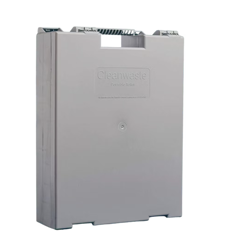 Cleanwaste GO Anywhere toilettes portables - 48×38×35 cm - gris - 30 sacs inclus