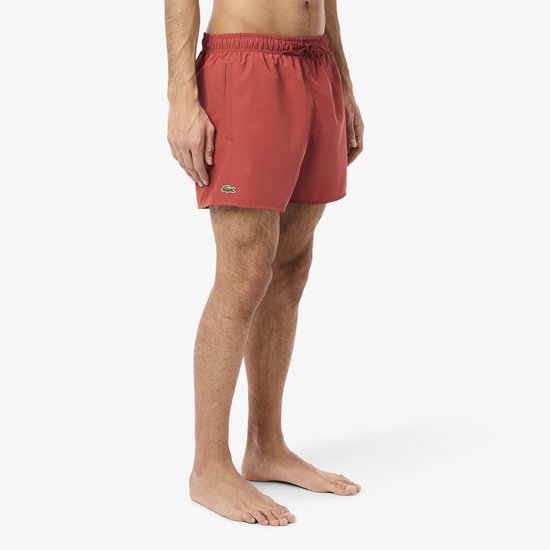 Short de bain Lacoste pour homme, marron - Taille M