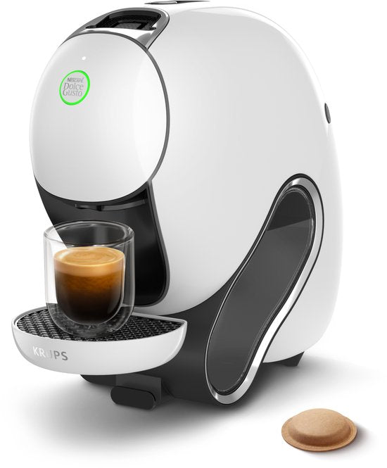 Krups NESCAFÉ Dolce Gusto NEO YY5677 - Machine à café Caffè - Blanche - Spécialement conçue pour les amateurs de café noir