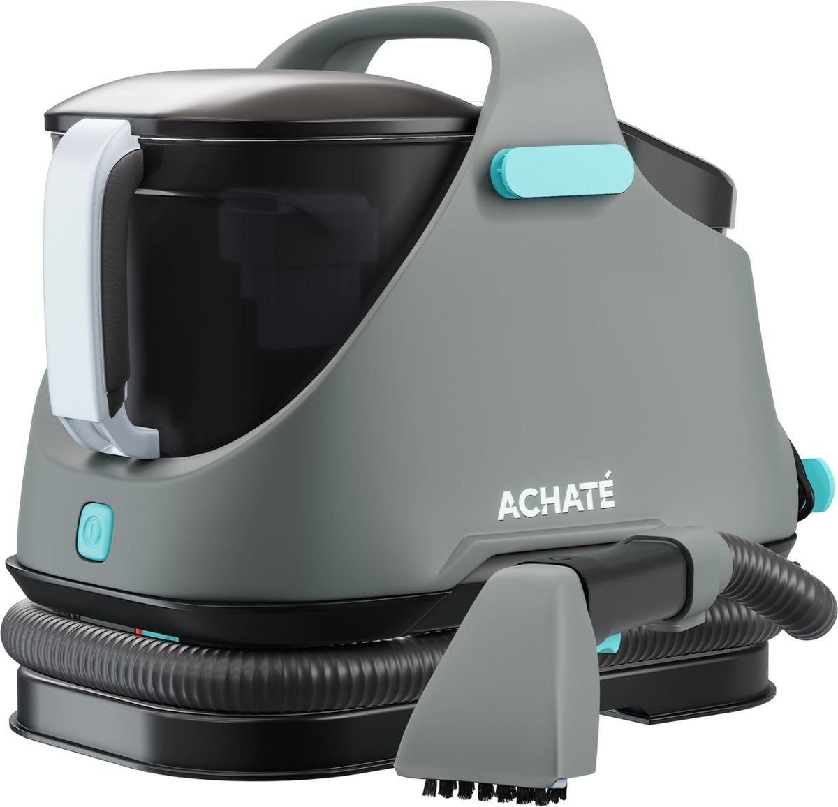Achaté Nettoyeur de taches puissant - 2 réservoirs d'eau - 650W - 1200ml - Gris
