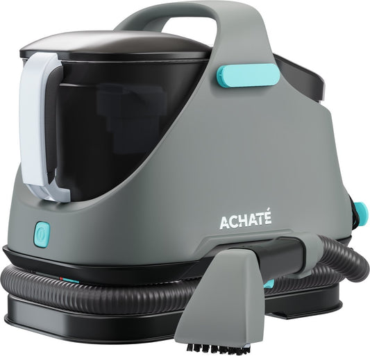 Achaté Nettoyeur de taches puissant - 2 réservoirs d'eau - 650W - 1200ml - Gris