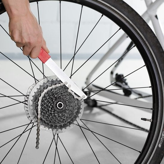 tectake - Kit d'outils pour vélo - mallette de 50 pièces - gris - 403284