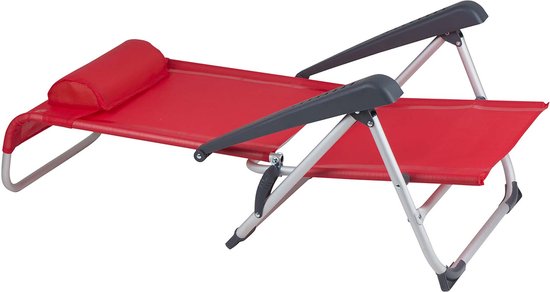 Bo-Camp - Chaise de plage - Saint-Tropez - Rouge