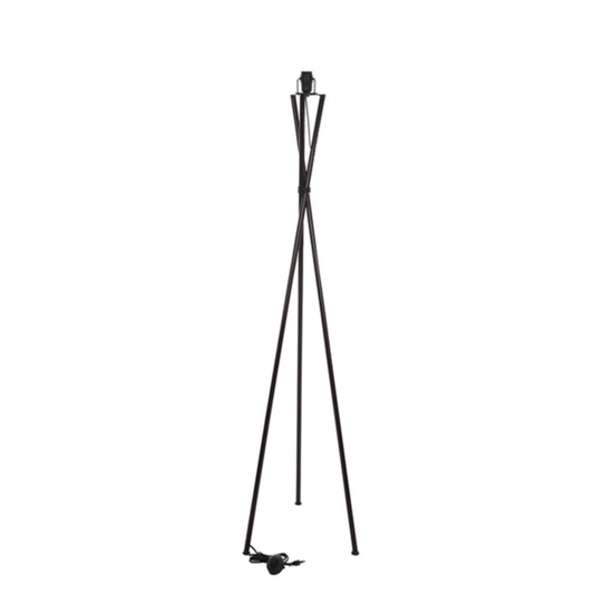 Pied de lampe Hampon - Trépied en métal