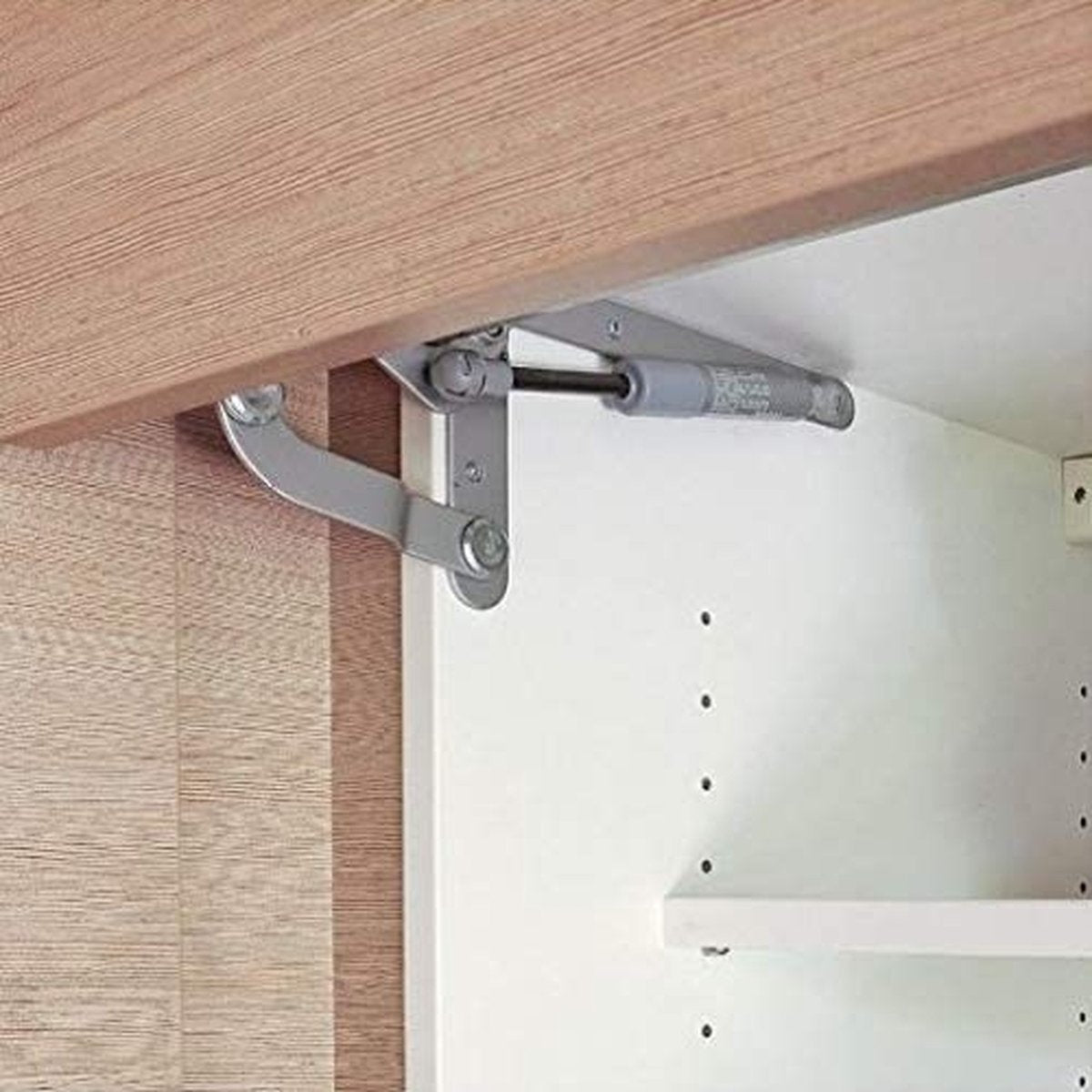 Ressort à gaz 2x Kessebohmer Lift-o-Mat pompe à gaz 250N | Amortisseur de levage de porte pour porte de placard ou abattant | Lot de 2 | Ferrures de porte Softclose