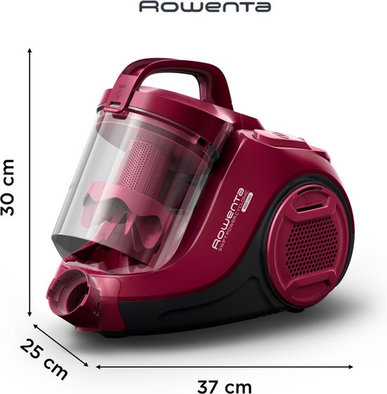 Rowenta Swift Power Cyclonic - Aspirateur compact sans sac - 900 W - Rouge Bordeaux
