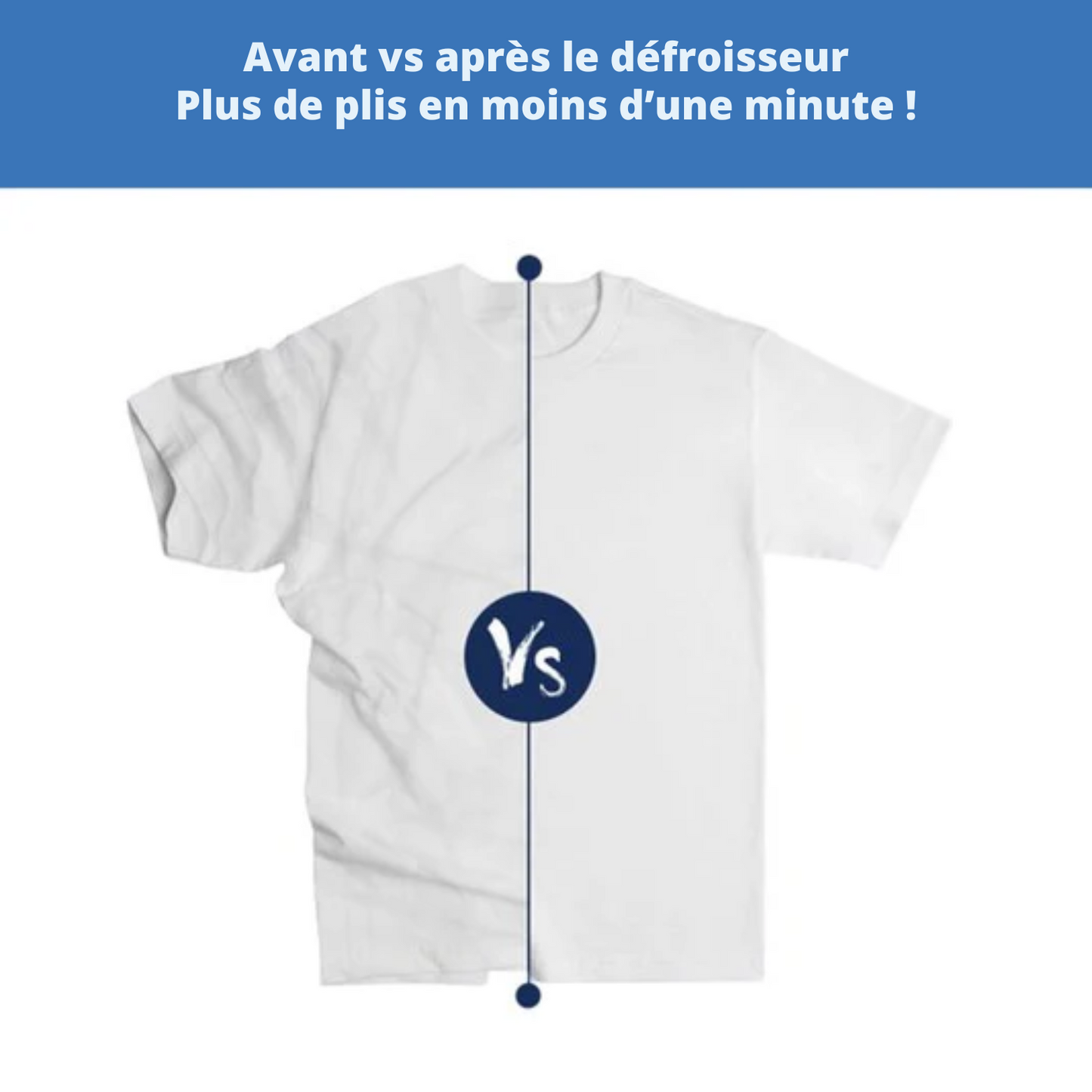 Défroisseur vapeur - TibaGoods - Pour vêtements - Chauffe rapidement - 1600w - 250ml