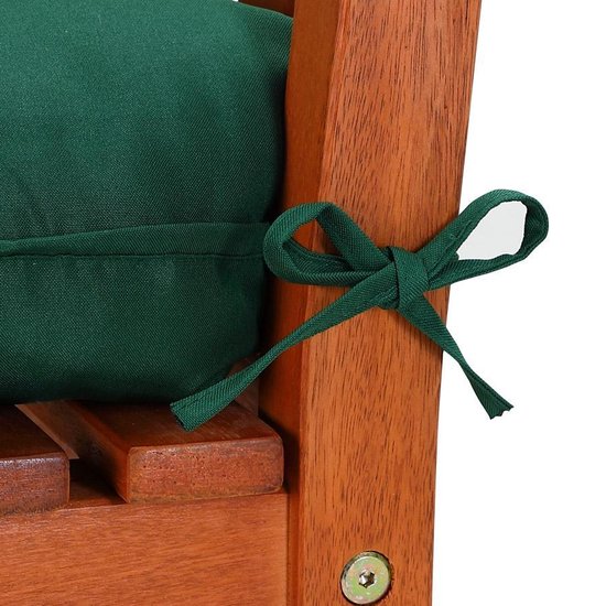 Coussin de banc 145x45x8cm Visco Effect Indoor Outdoor Bench Green