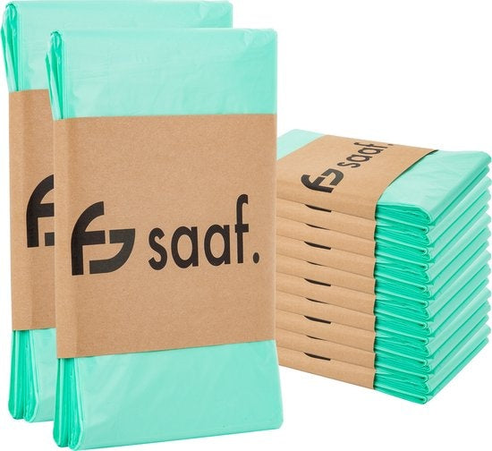 Saaf Recharge pour seau à couches Korbell - 12 pièces - 15/16 litres - Recharge parfumée