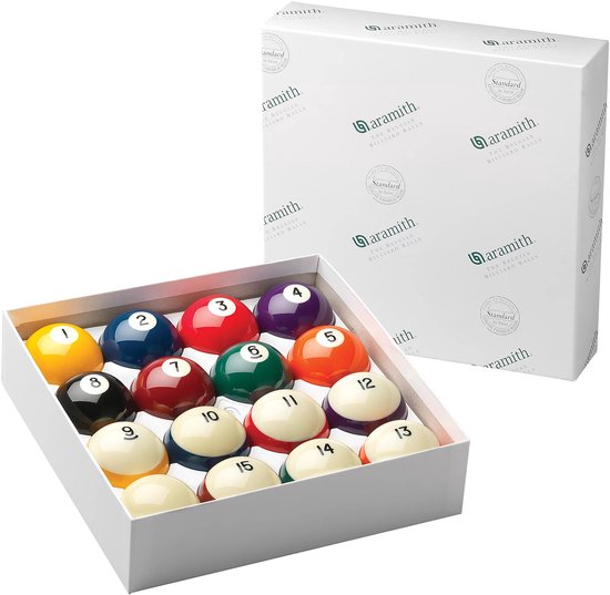Jeu de boules de billard Aramith Standard 54,0 mm