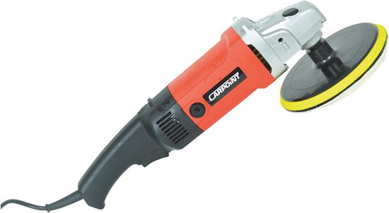 Polisseuse angulaire Carpoint  - 230V 1200W - Rouge et Noir