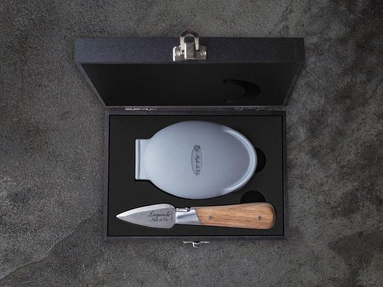 Couteau Laguiole Style de Vie Oyster Luxury Line - avec protège-mains