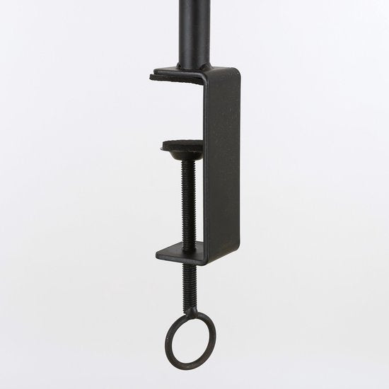 Pince de table Mica Decorations - H 110 x L 223-250 cm - Métal - Noir