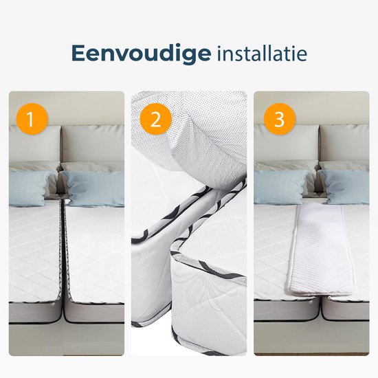 Cale-matelas de Luxe - Protège-matelas - Pont d'amour avec bande - Protège-matelas - Alyze