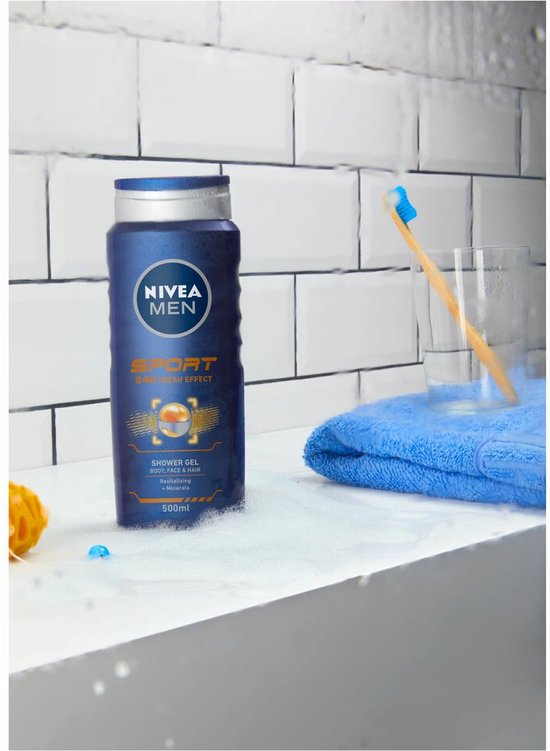 NIVEA Men Gel Douche Sport - 500 ml