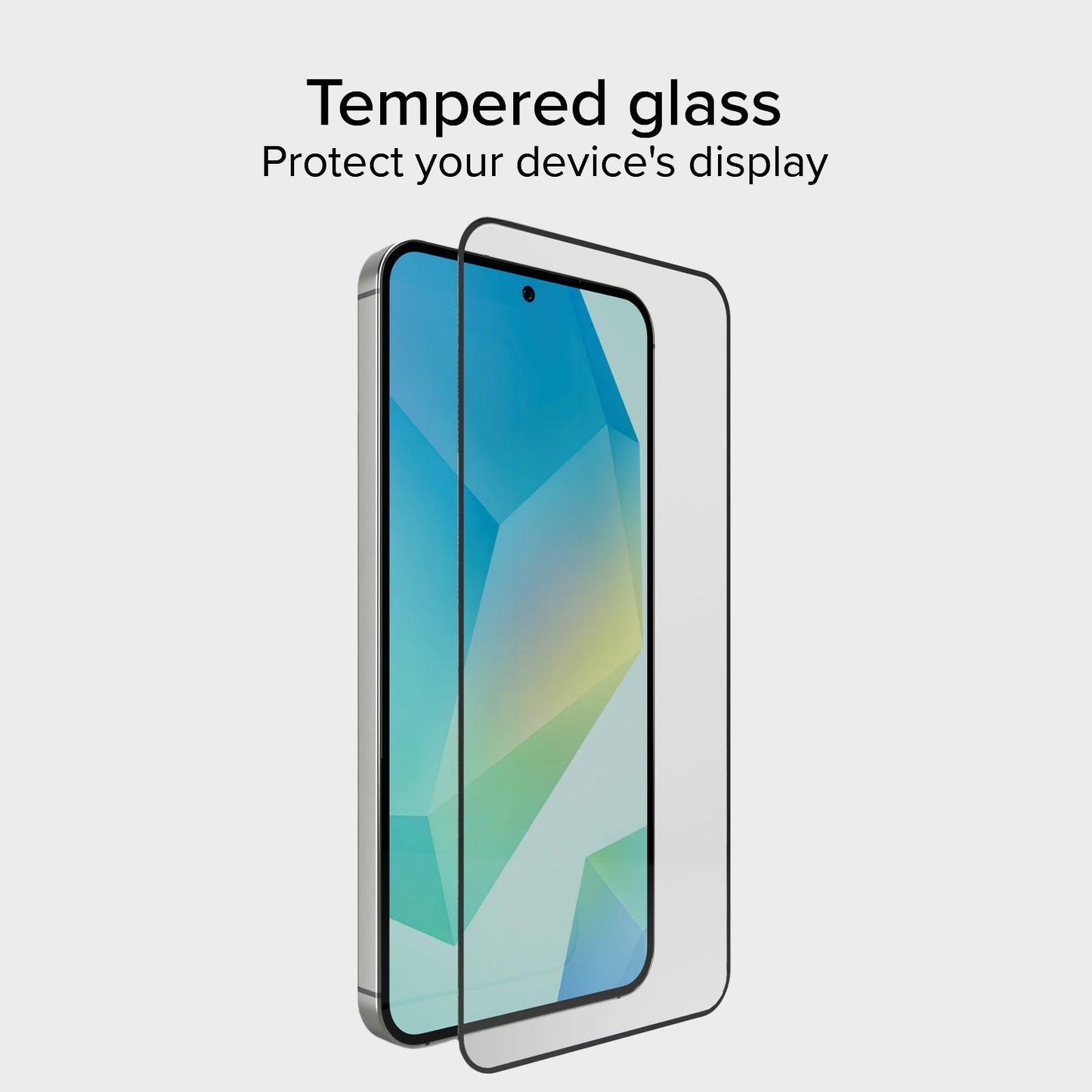 SBS Film de protection d'écran pour Samsung Galaxy S24/ S25 - Verre trempé - Résistant aux rayures