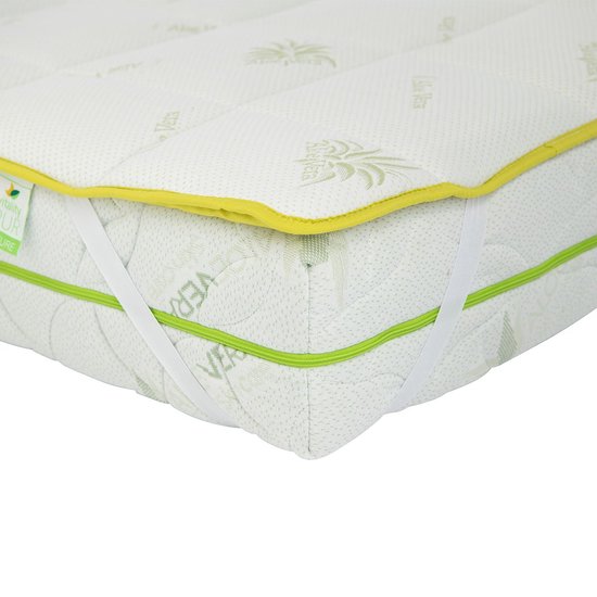 Vitality Pur - Protège-matelas Aloe Vera - Extra Comfort & Protects Mattress - 140x200 cm