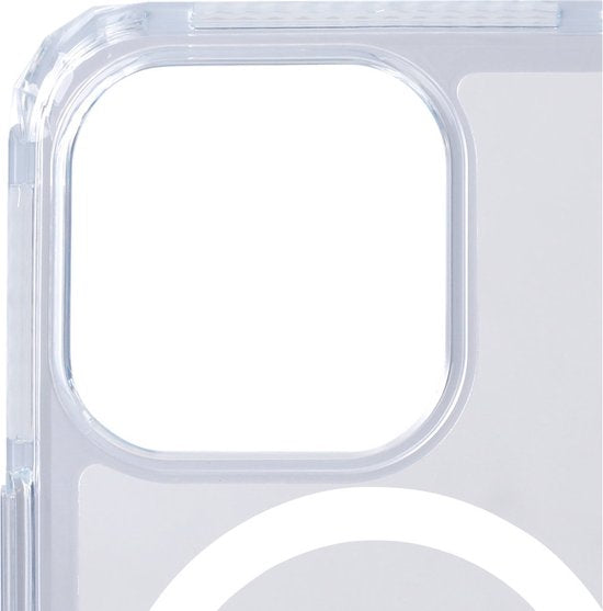 SoSkild Case iPhone 15 Pro MagSafe - Defend Heavy Impact Case - Étui magnétique Magsafe transparent - Transparent