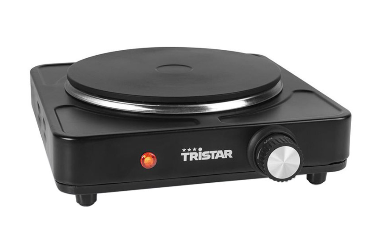 Plaque de cuisson Tristar KP-6151KL 1 500 W - Ø 18,5 cm - Noir