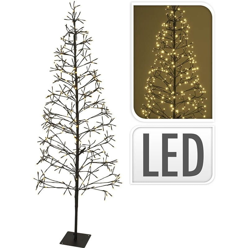 Sapin de Noël Ambiance avec 160 Led 120 Cm