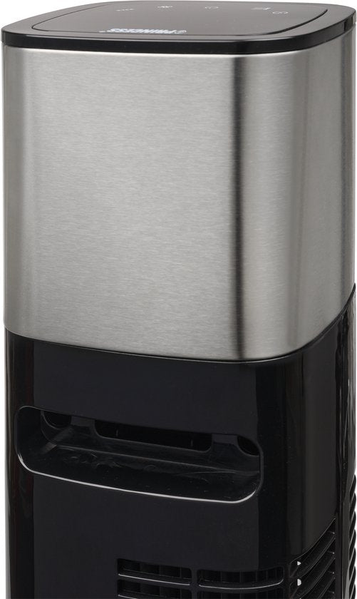 Ventilateur colonne intelligent – Sans pales – Avec application et télécommande – Minuterie – Économe en énergie – Princess 358280 – Noir