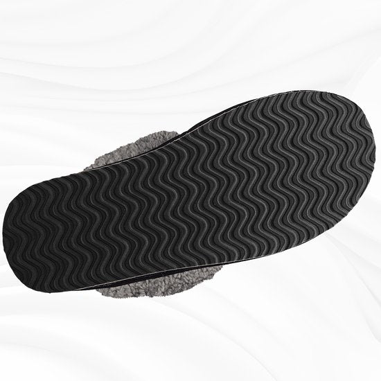 Chaussons Dames - Chaussons - Taille 42/43 - Gris - Antidérapant - Comfeet