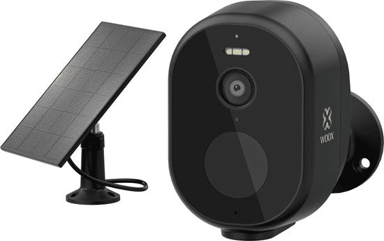 Ensemble de caméras de sécurité sans fil WiFi intelligentes pour l'extérieur | WOOX R4252 - Noir