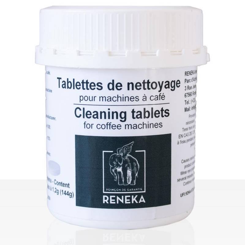 Pastilles de nettoyage Melitta Reneka pour machines à expresso et machines semi-automatiques - 120 pastilles de 1,2 g