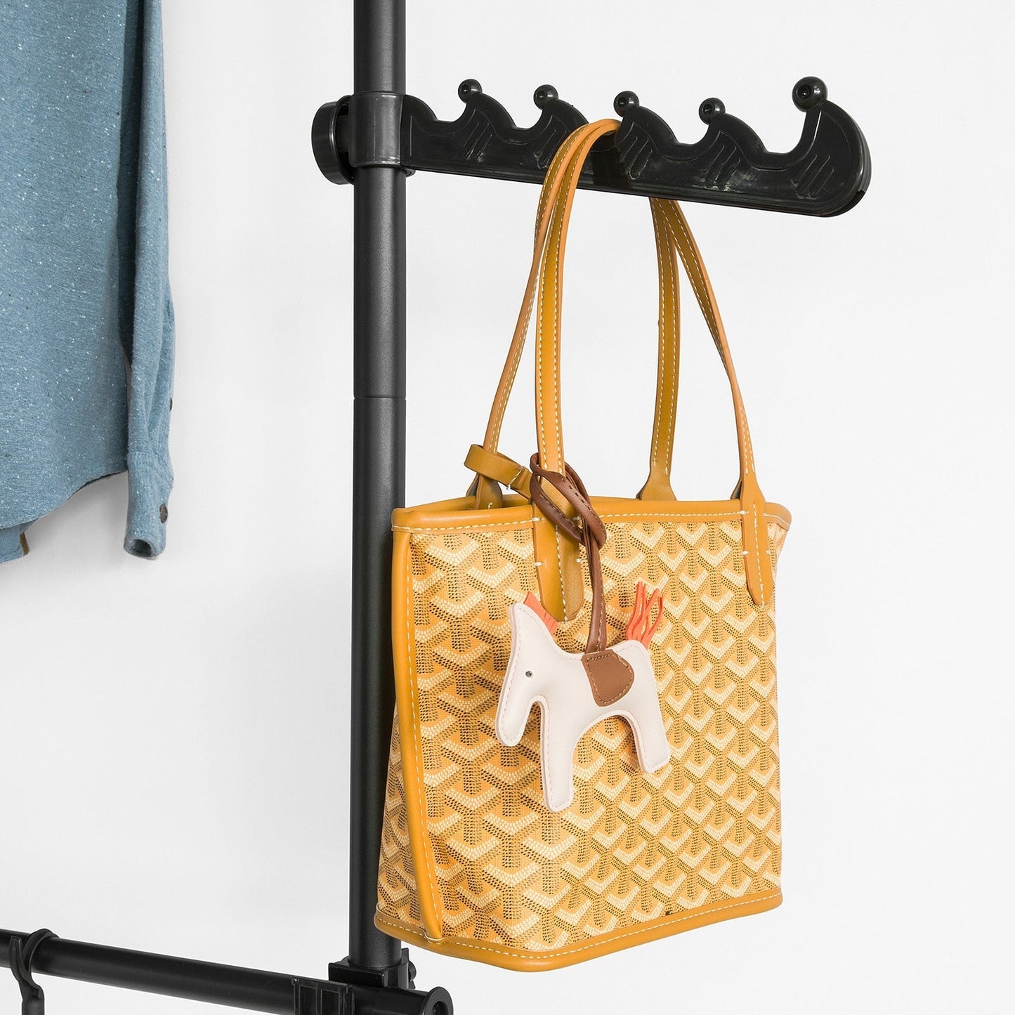 Dressing et penderie - SoBuy - Système de rangement - Noir - 77-112 x 103-278 cm