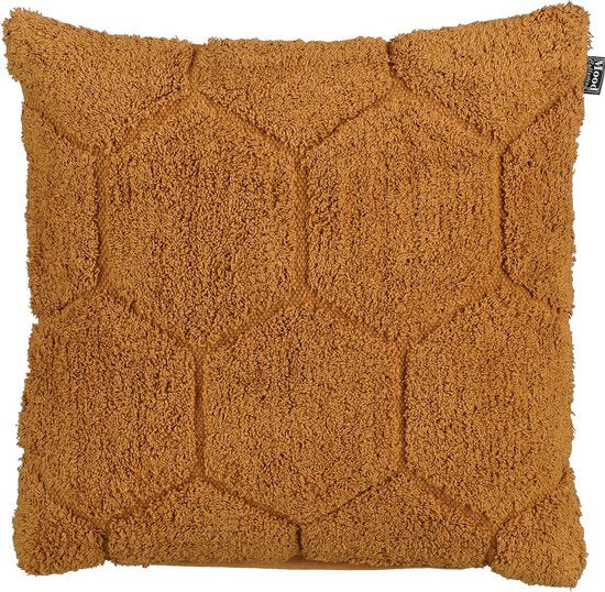 Coussin décoratif Jaimy de la collection In The Mood - 45 x 45 cm - Coton - Marron clair