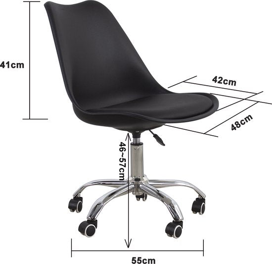Fauteuil pivotant - réglable en hauteur
