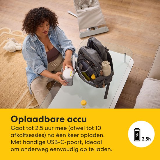 Medela Motion InBra™ - Tire-lait électrique simple – Portable et discret - Efficace et confortable - Inserts inclus