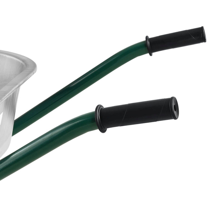 Brouette Juskys - 100L - Capacité 210 KG - Argent