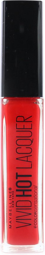 Maybelline Color Sensational Vivid Hot Lacquer - 70 So Hot - Rouge à lèvres Rouge brillant