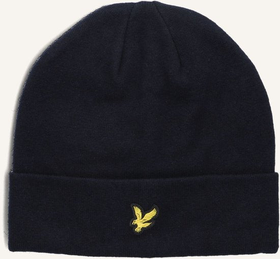 Bonnet Lyle & Scott en laine mélangée, bleu marine - Taille - Homme