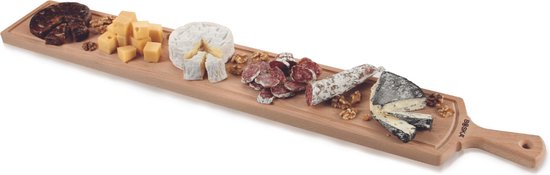 Boska Serviteur Amigo XXL - Borrelplank - Bois de hêtre - Brun - 81,5 cm de long