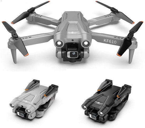 Drone KF610 Quad, Caméras HD, Stabilité Avancée