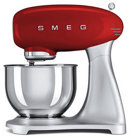 SMEG SMF02RDEU - Robot de cuisine - Rouge - 800 W
