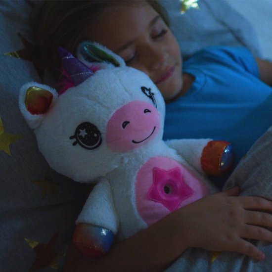 StarBelly Dream Lites - Licorne magique - peluche - projecteur d'étoiles - veilleuse - Enfants