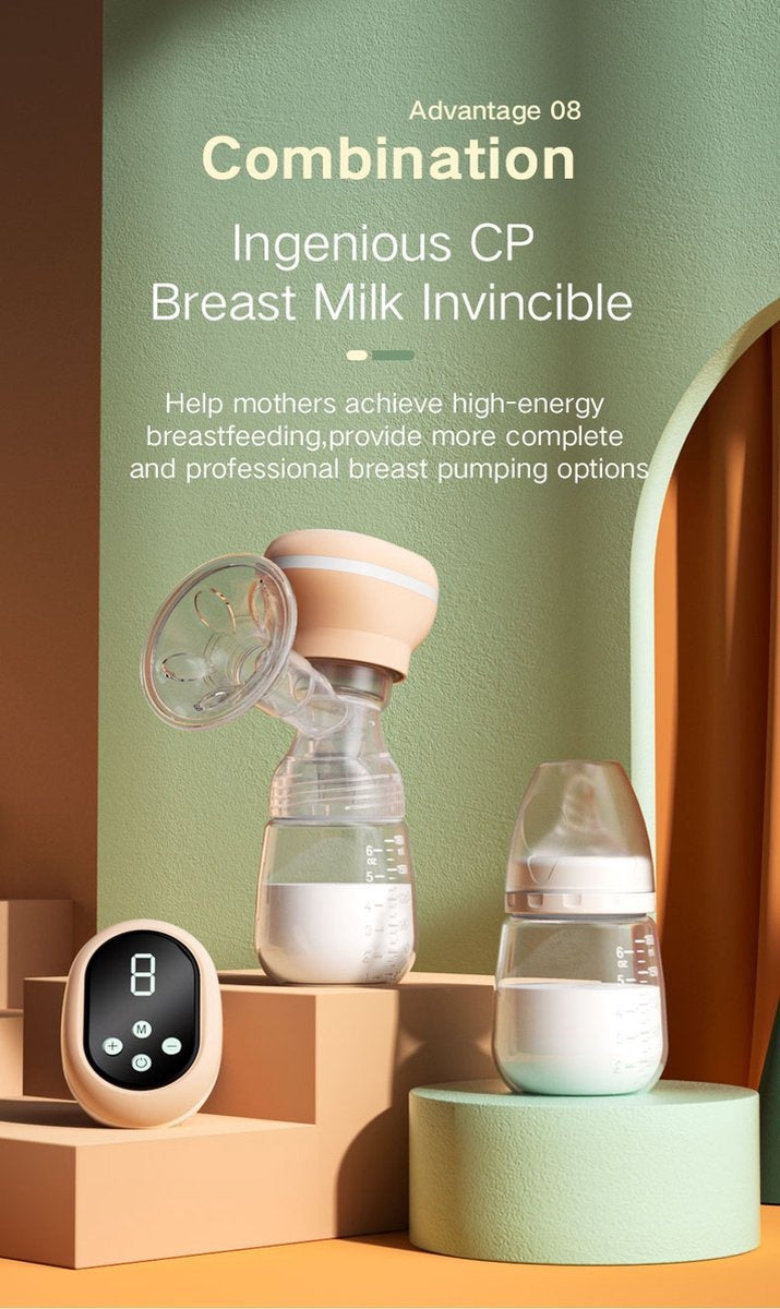Fuegobird Tire-lait électrique sans fil - Dispositif d'allaitement intelligent Tire-lait sans fil portable - Sans BPA