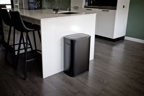 Poubelle à pédale Nexxt 60 L - Poubelle à poussoir
