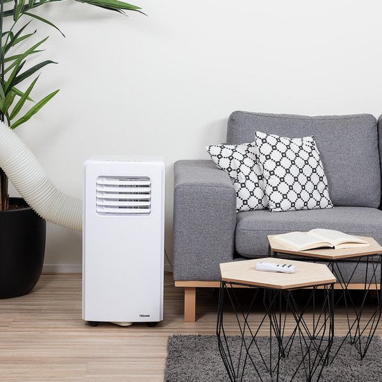 Climatiseur Tristar avec télécommande AC-5530 - Climatiseur mobile 9 000 BTU pour une pièce de 80 m³ - Climatiseur - Température de 16 °C à 31 °C - Classe énergétique A