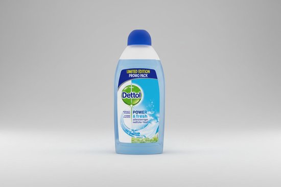 Nettoyant multi-usages Dettol Power & Fresh - Parfum de coton - 500 ml